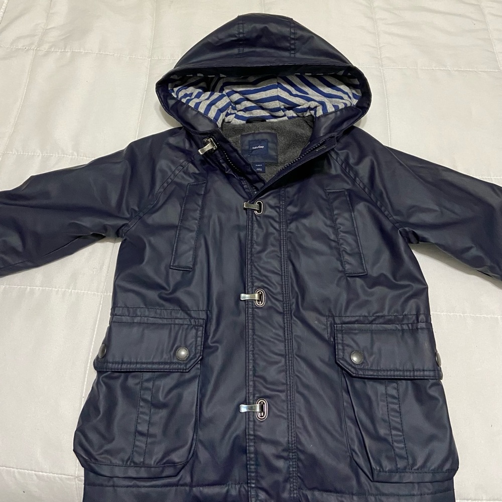 Gap Toddler boys rain jacket.